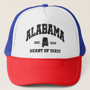 Gorra De Camionero Alabama, corazón de Dixie