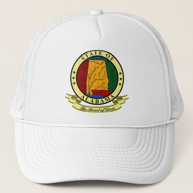 Gorra De Camionero Alabama Seal (Anverso)