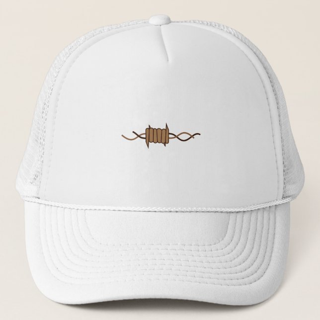 Gorra De Camionero Alambre de púas (Anverso)