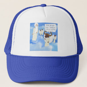 Gorra De Camionero Alas Bufalos Divertidos Regalo en el Cielo