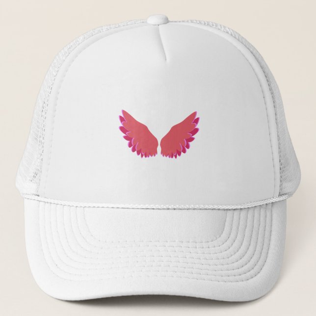 Gorra De Camionero Alas de Ángel (Anverso)