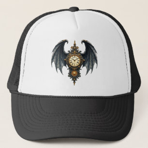 Gorra De Camionero Alas de Eternidad – El Guardián Atemporal.