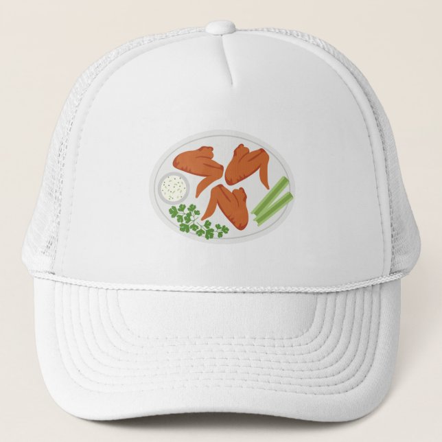 Gorra De Camionero Alas de pollo (Anverso)