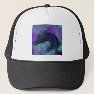 Gorra De Camionero Alas de vuelo azules de los dragones de Drake del