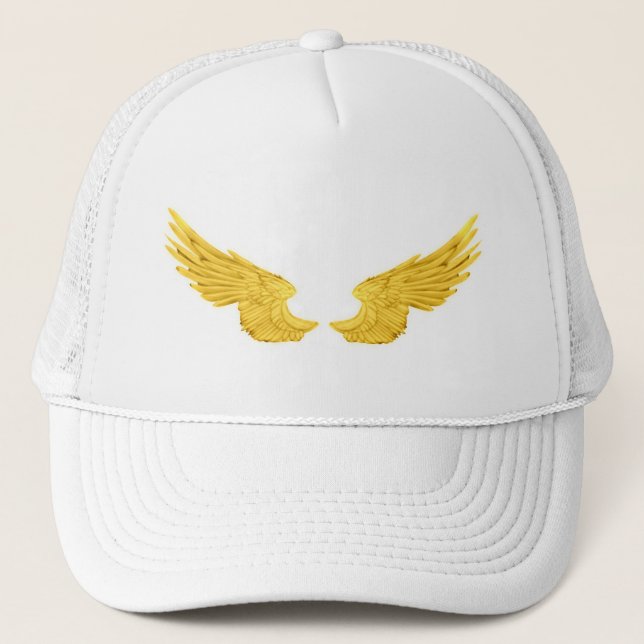 Gorra De Camionero Alas del Ángel de Oro (Anverso)