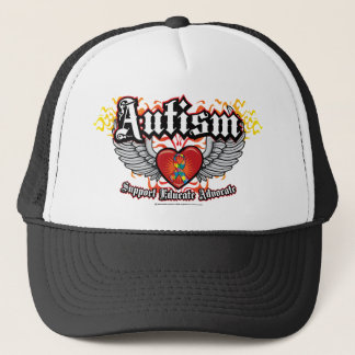 Gorra De Camionero Alas del autismo