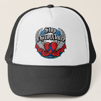 Gorra De Camionero Alas del motorista de la pederastia