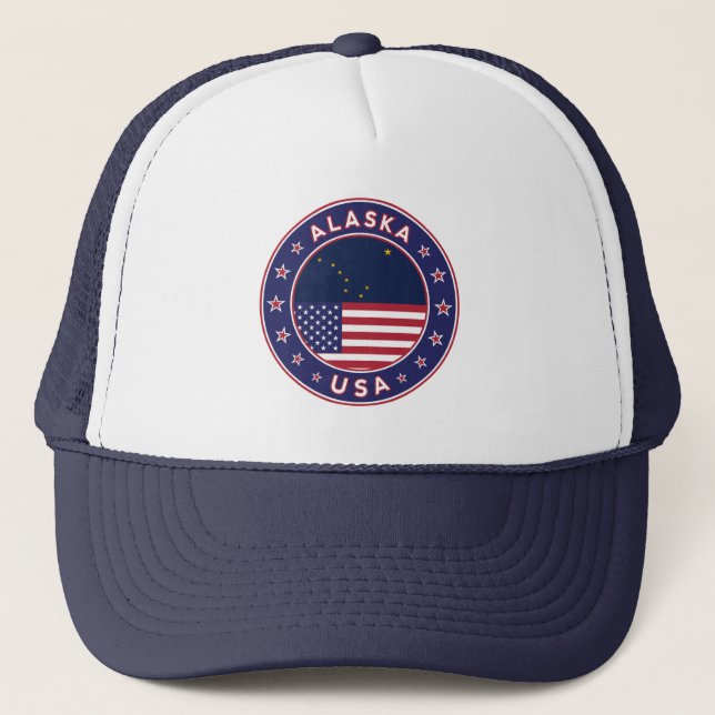 Gorra De Camionero Alaska, Alaska t-shirt, (Anverso)