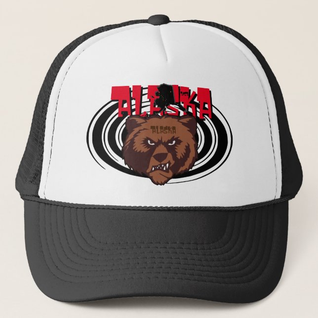 Gorra De Camionero Alaska Bear Cap (Anverso)