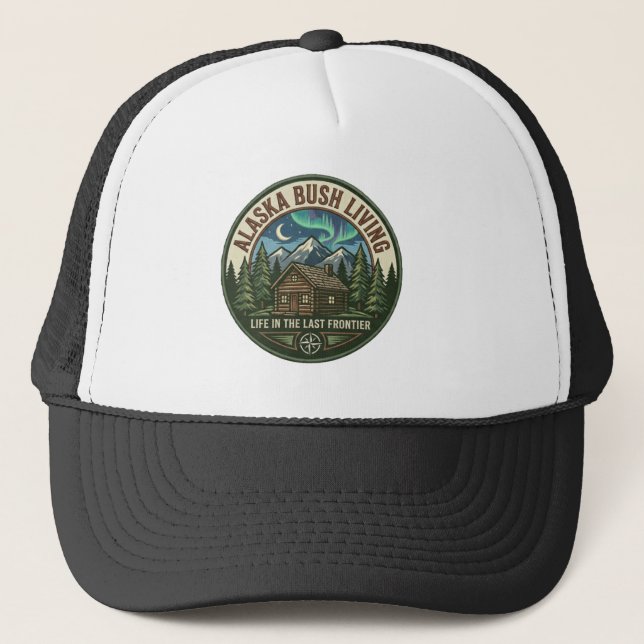 Gorra De Camionero Alaska Bush Living Baseball Cap (Anverso)
