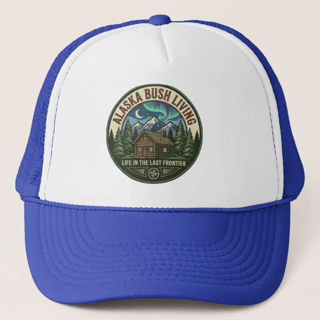 Gorra De Camionero Alaska Bush Living Cap (Anverso)