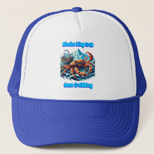 Gorra De Camionero Alaska King Crab Old Crabby Bastard