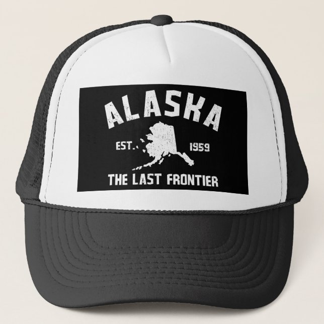 Gorra De Camionero Alaska, la última frontera (Anverso)