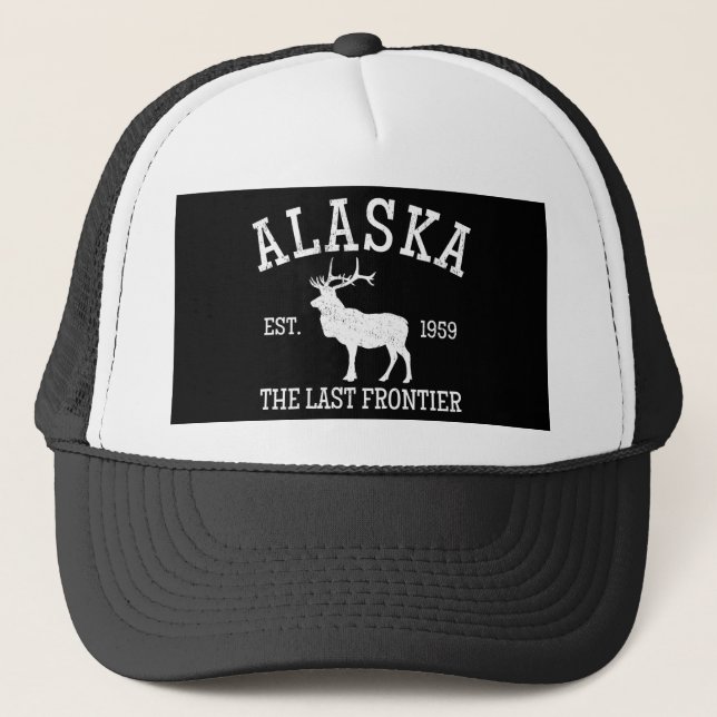 Gorra De Camionero Alaska, la última frontera (Anverso)