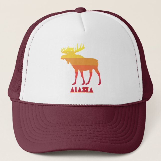 Gorra De Camionero Alaska Moose (Anverso)