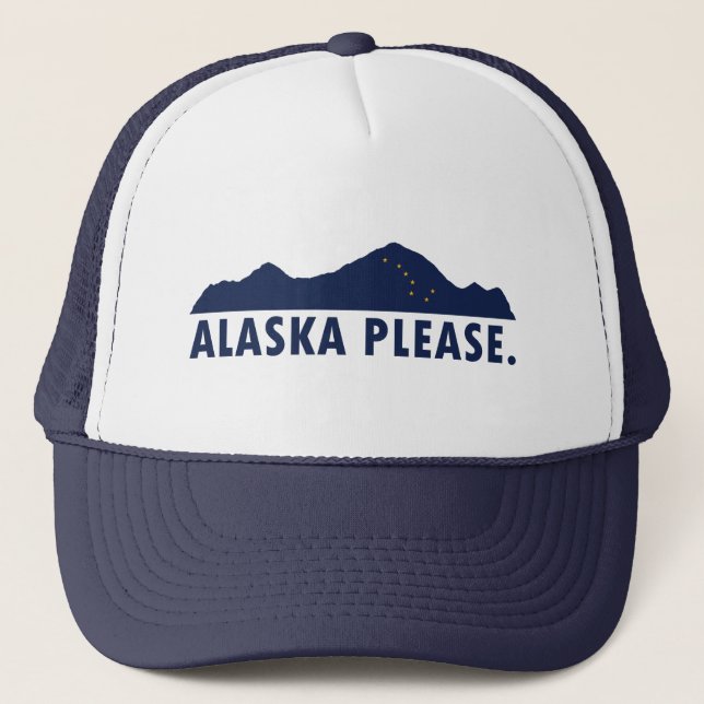 Gorra De Camionero Alaska Please (Anverso)