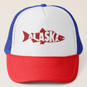 Gorra De Camionero Alaska Salmon
