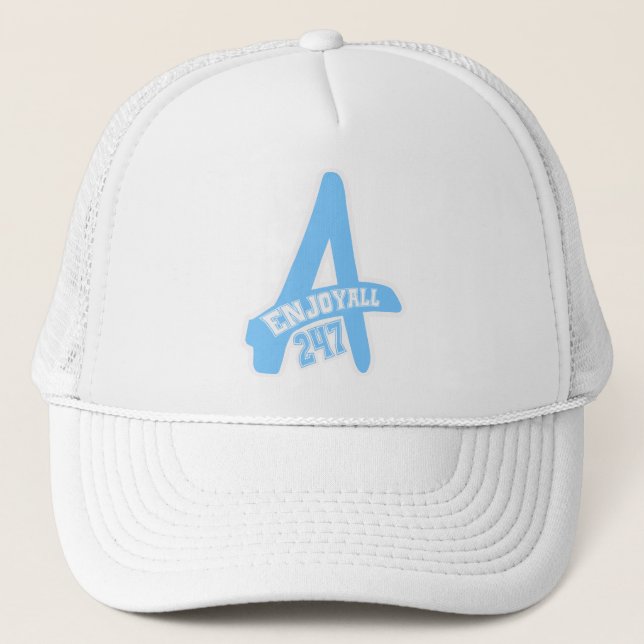 Gorra De Camionero AlaskaMC - ENJOYALL 247 (Anverso)