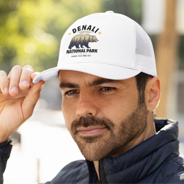 Gorra De Camionero Alaskan Forests of Denali National Park (Subido por el creador)