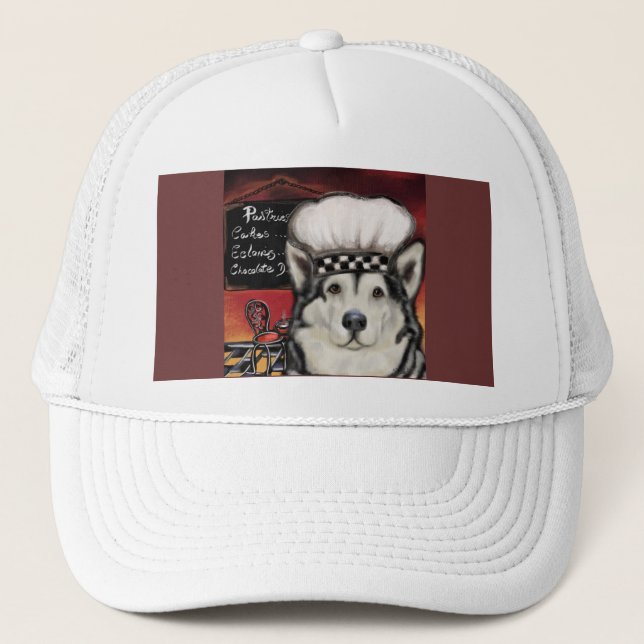 Gorra De Camionero Alaskan Malamute (Anverso)