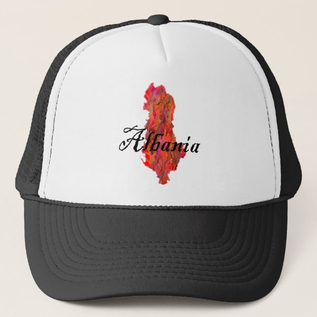 Gorra De Camionero Albania (Anverso)
