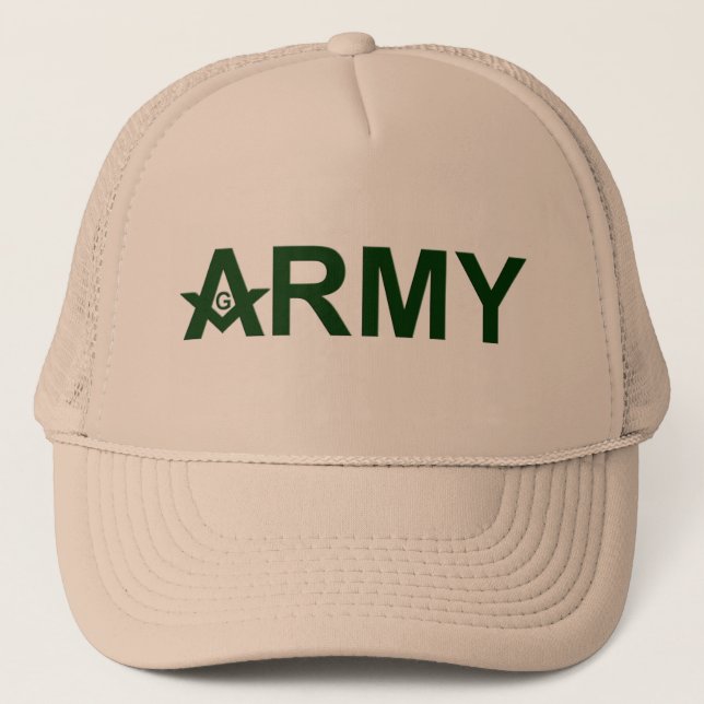 Gorra De Camionero Albañil del EJÉRCITO (Anverso)