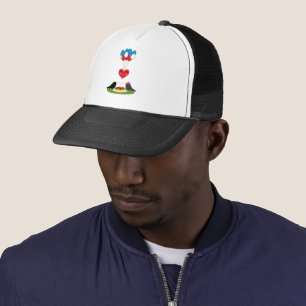 Gorra De Camionero Albóndigas de espaguetis de mirlo cita del día de