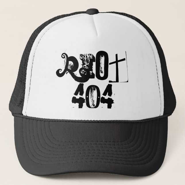 GORRA DE CAMIONERO ALBOROTO 404 (Anverso)