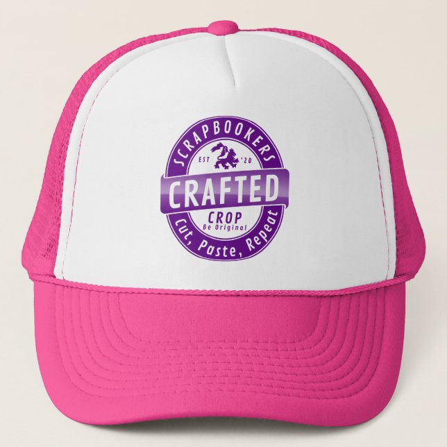 Gorra De Camionero Álbum de Recortes Cropper (Anverso)