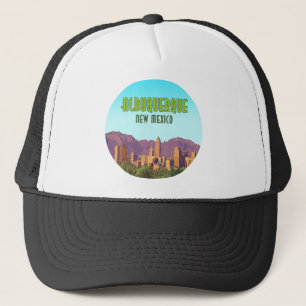 Gorra De Camionero Albuquerque New Mexico Vintage