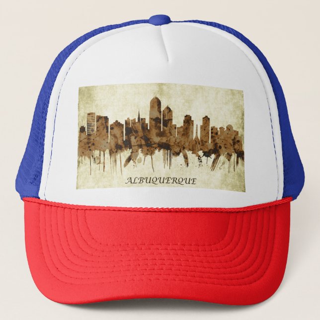 Gorra De Camionero Albuquerque Nuevo México (Anverso)