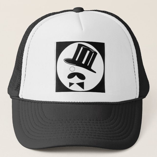 Gorra De Camionero Alcaldes Logo Hat de la noche (Anverso)