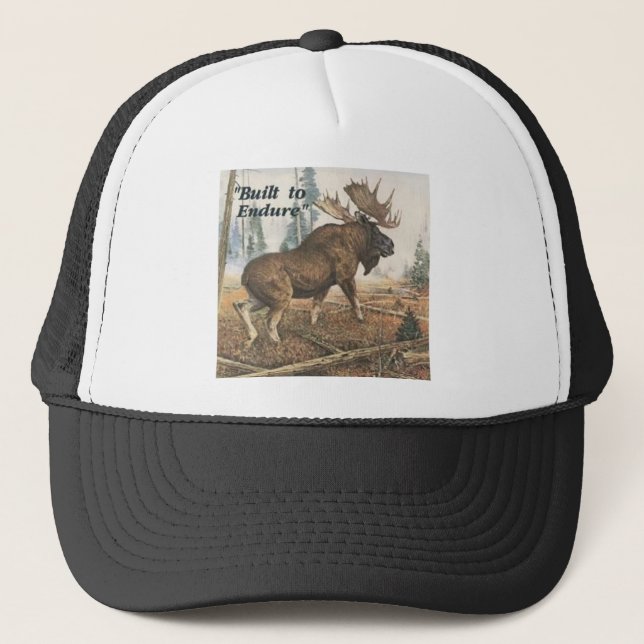 Gorra De Camionero Alces (Anverso)