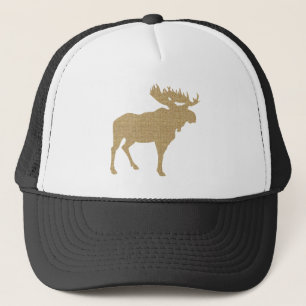 Gorra De Camionero Alces de la arpillera