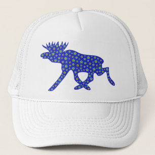 Gorra De Camionero Alces florales