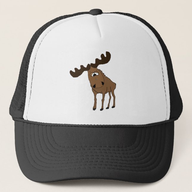 Gorra De Camionero Alces lindos (Anverso)