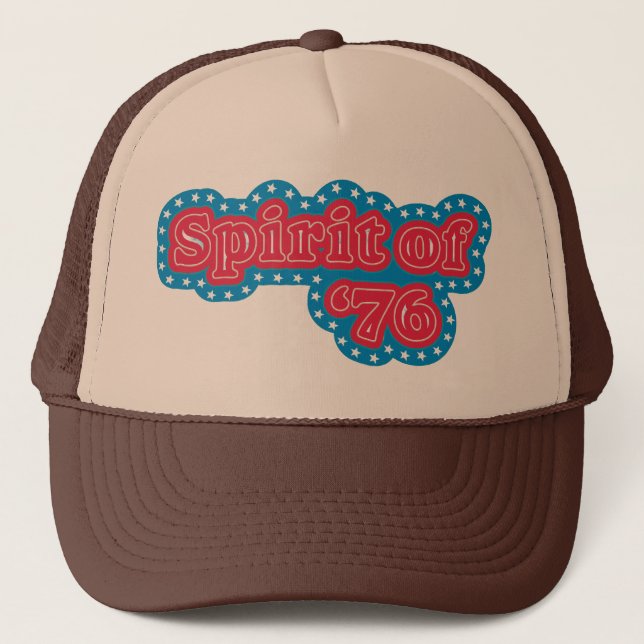 Gorra De Camionero Alcohol de '76 retros (Anverso)