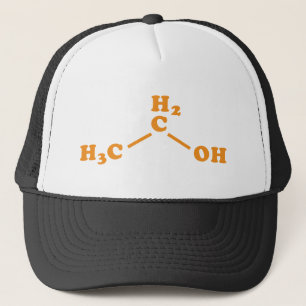 Gorra De Camionero Alcohol Etanol Fórmula química molecular