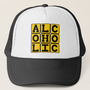 Gorra De Camionero Alcohólico, amante de la bebida