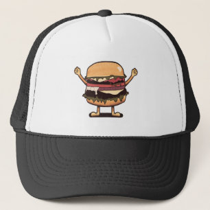 Gorra De Camionero Alegría de la hamburguesa