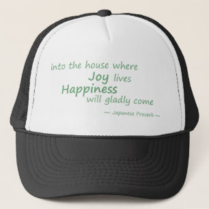 Gorra De Camionero Alegría, verde felicidad