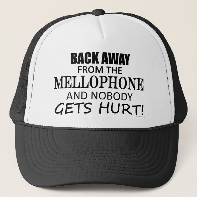 Gorra De Camionero Alejado Del Mellófono (Anverso)