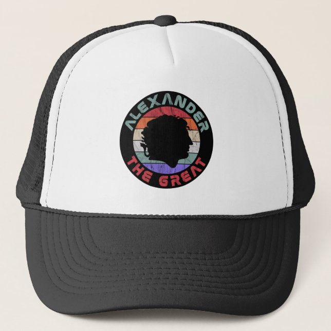 Gorra De Camionero Alejandro El Grande (Anverso)