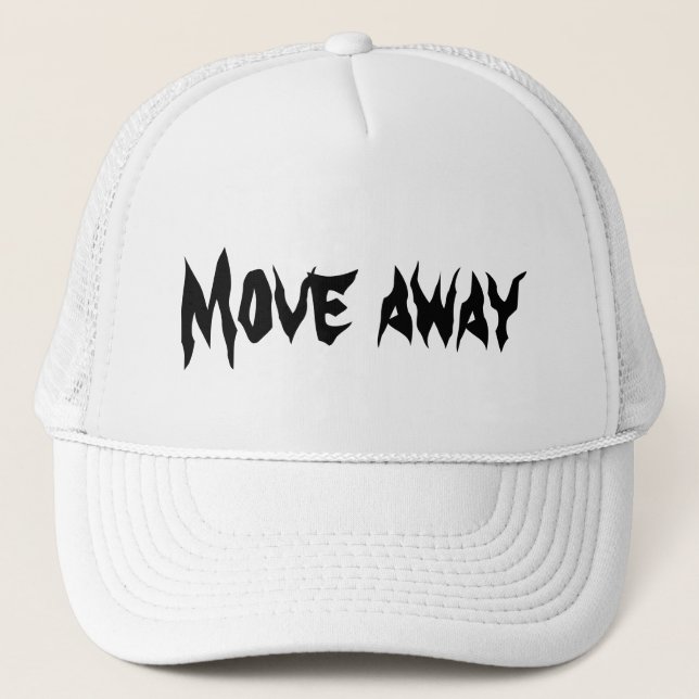 Gorra De Camionero Alejarse (Anverso)