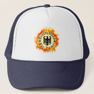 Gorra De Camionero Alemán/Deutschland Por siempre/águila/cruz de hier