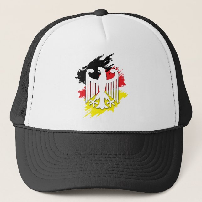Gorra De Camionero Alemán Eagle (Anverso)