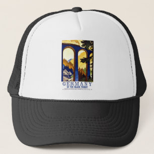 Gorra De Camionero Alemania en el bosque negro