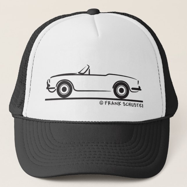 Gorra De Camionero Alfa Romeo Guilietta Spider (Anverso)