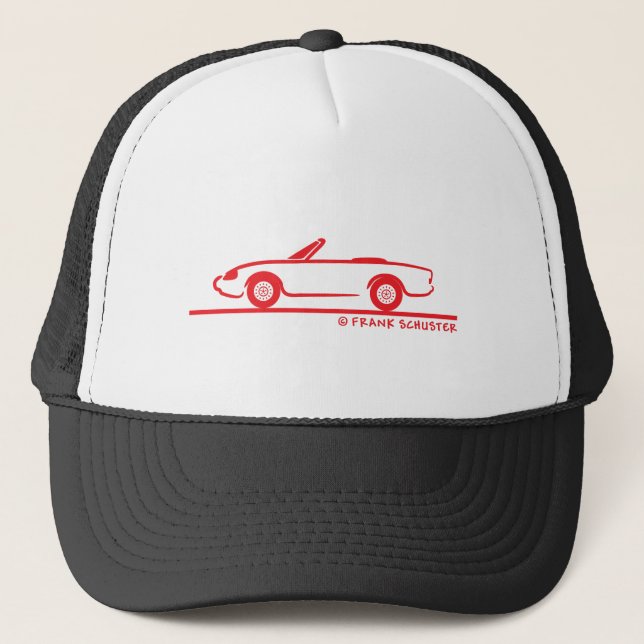 Gorra De Camionero Alfa Romeo Spider Duetto (Anverso)