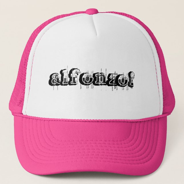Gorra De Camionero ¡alfonzo! (Anverso)